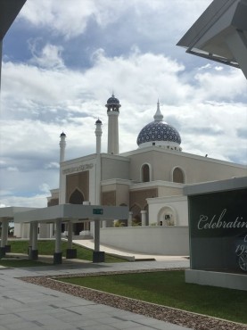 ブルネイ空港　モスク