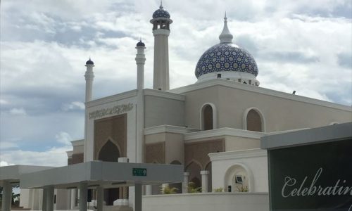 ブルネイ空港　モスク